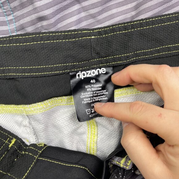 Lot x3 Bulk Y2K Men's Ripzone Board Shorts Surfer Skate Grunge Men Sz 40 Read - Picture 11 of 16